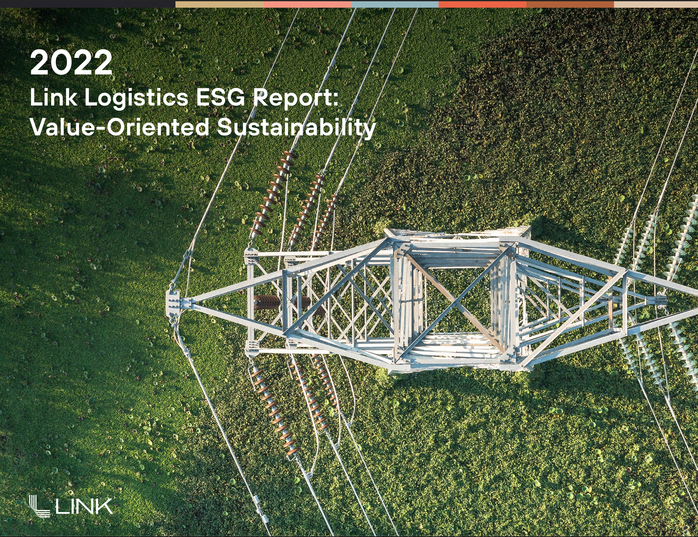 Link Logistics 2022 ESG Report cover